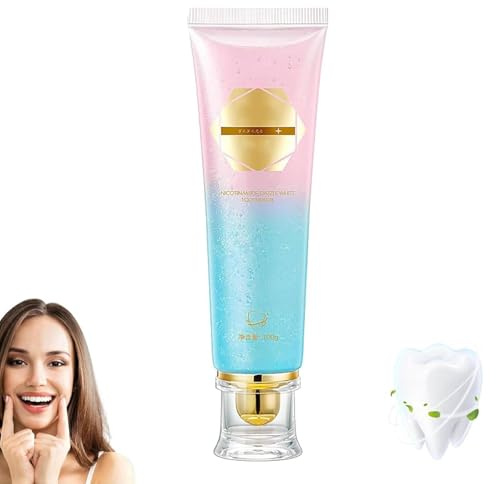 Acssart Niacinamide Whitening Toothpaste, Acssart Whitening Zahnpasta, Zahnpasta für weiße Zähne, Whitening Zahnpasta fördert eine natürliche Zahnaufhellung, Zähne Reparieren und Schützen (1)