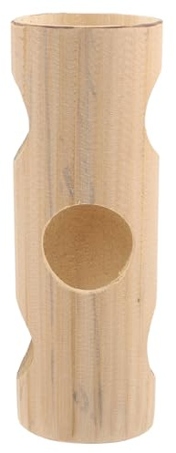 HOMOBABE Tunnel Bambou pour Hamster Cachette Et Aire De Jeu pour Rongeurs Accessoire pour Petits Animaux Style Aléatoire
