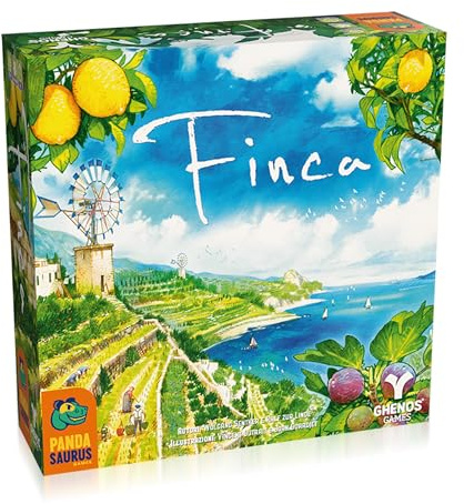 Finca - Gioco da Tavolo - Gioco di Strategia sulla Gestione delle Risorse e delle Consegne - Divertente per Famiglie, Bambini e Adulti - Età 10+ - 2-5 Giocatori - Durata 45 Minuti - Edizione Italiana