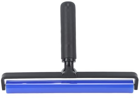 Fusselrolle Tierhaare Wiederverwendbar, Antistatische Silikonrolle Blau Schwarz - Effektive Haarentfernung, Hohe Viskosität, Vielseitig Einsetzbar (6 Zoll)