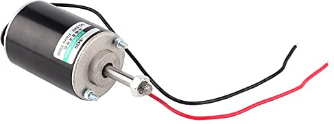Moteur à courant continu magnétique, moteur électrique CW/CCW à grande vitesse 12/24V 30W pour le générateur DIY(24V 6000RPM)