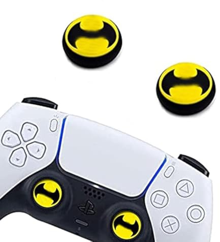 Dualsense - Juego de 2 fundas para palanca de mando a distancia para PS5/PS4/Xbox one/360/Nintendo Switch PRO (Bat-Man)