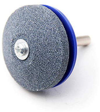 Llzzy Lawn Mower Blade Sharpener Universal Multi-Sharp Rotary Lawn Mower Sharpen for Power Drill Hand Drill Blue