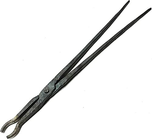 Tenazas de herrero,Tenaza de forja Ponga de herrero Ponga de herrero redonda de herrero de herrero for forra de vaso de ánimo 10 mm - Ponías de herrero de 40 mm for ingeniero herrero, 20 mm