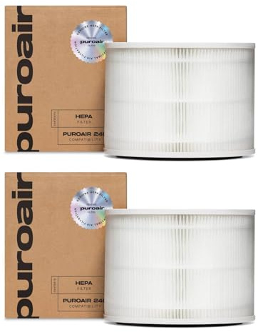 PuroAir 240 Replacement Filter - HEPA Filters Can Filter up to 99.9% of Smoke, Pollen, Dust, and Common Household Pollutants - HEPA Air Filter for PuroAir 240