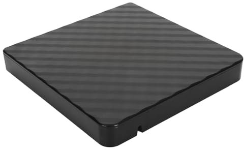 Sxhlseller Unidad de DVD Externa, Unidad +/-RW con Lector de Tarjetas SD y USB 3.0+2.0+1.0, Grabadora de CD/DVD, Lectora, Grabadora, Unidad de Disco óptico para 11/10/8/7,