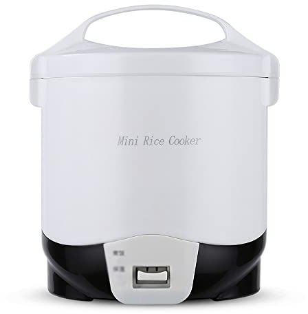 RajoNN Olla Arrocera Portátil De Cocción Rápida De 1,6 L con Olla Interior Antiadherente Extraíble Olla para Camión para 1-2 Personas