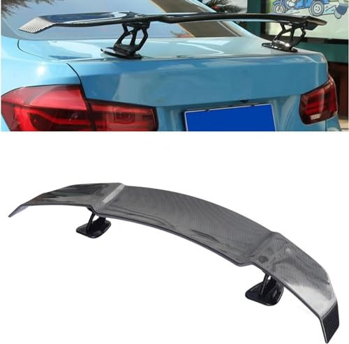 Auto-Spoiler-Heck für Ford Mustang GT Convertible GT V8 GT V8 Coupe 2-Door, Hecklippen-Stoßstangenschutz,Fahrzeug Stabilitäts-Heck Dekoration, Kofferraum-Heckflügel,B-Carbon Fiber Pattern