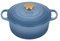 Le Creuset Cocotte redonda de hierro fundido, 24 cm, 4, 2 L, Todas Las Fuentes de Calor Incl. inducción, Chambray, 21177244344441