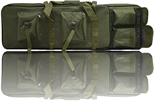 ANSNOW Waffentasche, Taktische Militärausrüstung, Jagdtasche, Outdoor-Airsoft-Sportgewehrtasche, Taktische Waffentasche, Weiche Waffentasche Für Militär, Schultertasche, Angelrucksack/Armeegrün/81Cm