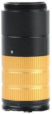 Mikroskop 50X 100X Industrielle Videomikroskopkamera mit C-Mount-Objektiv und verstellbarem langem Zoom for große Entfernungen(100X)