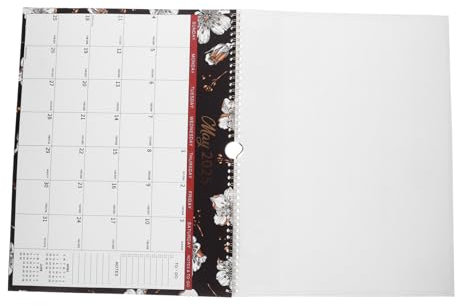 Sewroro Wandkalender Zum Aufhängen Monatskalender Abreißkalender Büro Oder Küche Großformatiger Planer Mit Klaren Druck Inklusive Feiertage Für Jährliche Terminplanung