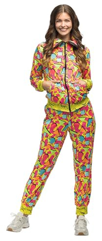 Boland Träningsdräkt Pop Art träningsdräkt, dam, flerfärgad, XL, Flerfärgad, XL