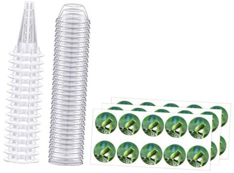 Didiseaon Coperchio Trasparente per Semina Fuori Suolo, in Plastica