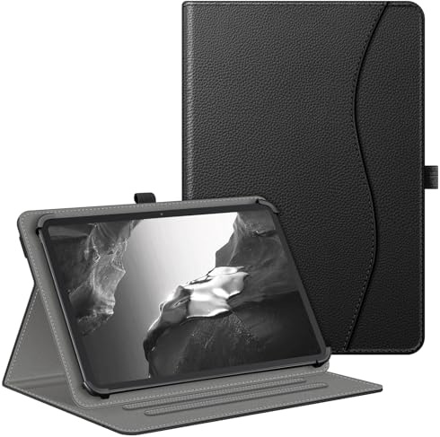 FINTIE Custodia Universale per Tablet 12-13, [Multi-angli] Protettiva Stand Case per TECLAST Tablet T60Plus /T60AI 12 Pollici, TECLAST T65MAX 13 Pollici, Nero