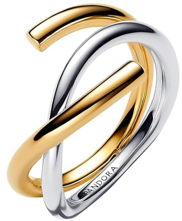 PANDORA Damen-Ring Zweifarbig 163889C00