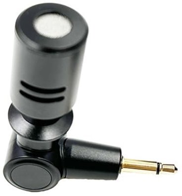 Uqezagpa Microphone 3.5mm Condenser Mic Flexible Camera Mic For Smartphones Tablet Cameras Laptops Omnidirectional Microphone