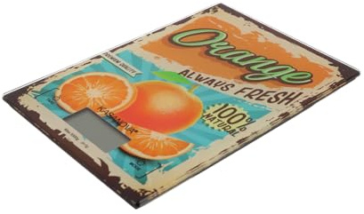 BALANCE DE CUISINE NUMÉRIQUE 5 KG, DÉCORATION ORANGE