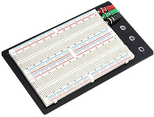 Dolltobe Prototyping Testing Circuit For Integrated Power Rails, Solderless Breadboard Large, 1660 Tie-Points With Breadboard