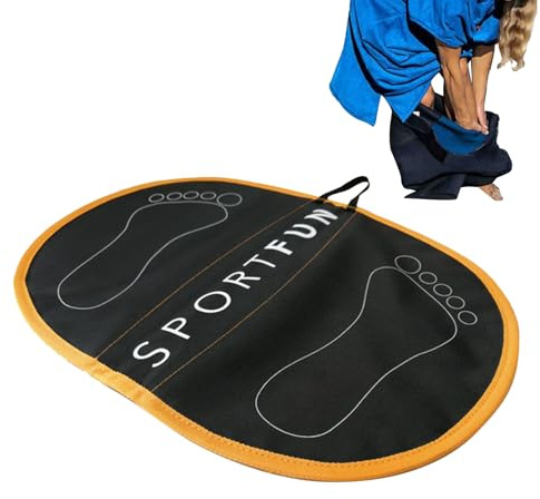 Wuvfojca Bolsa Alfombrilla Cambio Neopreno - Accesorios De Buceo Impermeables,Bolsa Impermeable Neopreno y Esterilla | para Mujeres, Hombres, Playa, Piscina, Baño de Sol, Exterior