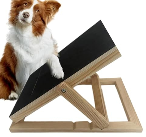 Planche à griffer pour ongles pour chien avec plateau à | Lime à ongles interactive en bois avec plateau de récompense | Lime à ongles pour chien | pour le parc, le jardin, l'intérieu