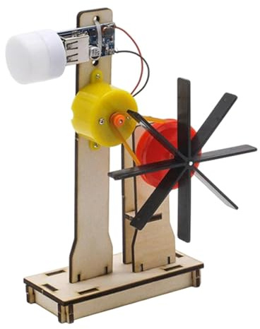 Générique Maquette d'un Générateur Hydroélectrique avec – Kit D'expérimentation Scientifique, Jouet éducatif, Outil Pédagogique, Nouveauté pour, Conduite à Courroie