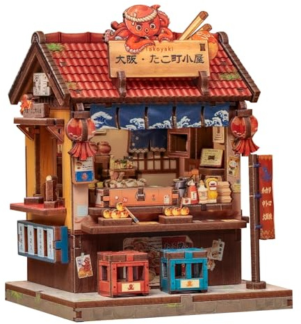 Fsolis Osaka Takoyaki Mini 3D-träpussel
