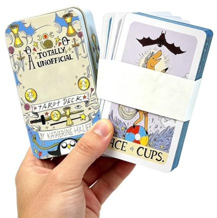 TYUKXJH tarotkort | bärbar tarot | fritidskortspel, för fester, interaktioner, resor, , utomhusaktiviteter, camping, picknick, festivaler och evenemang