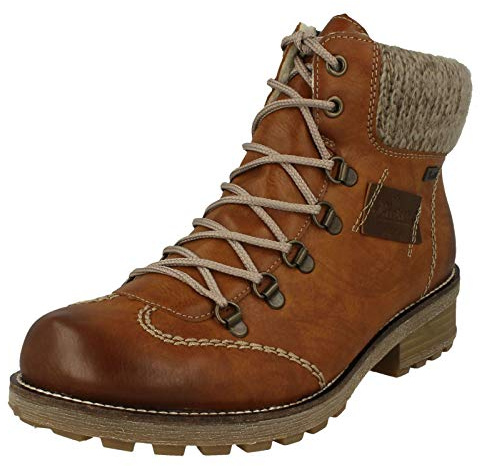 Rieker Z0444-15, Chukka-stövlar för kvinnor, BRAUN, 39 EU