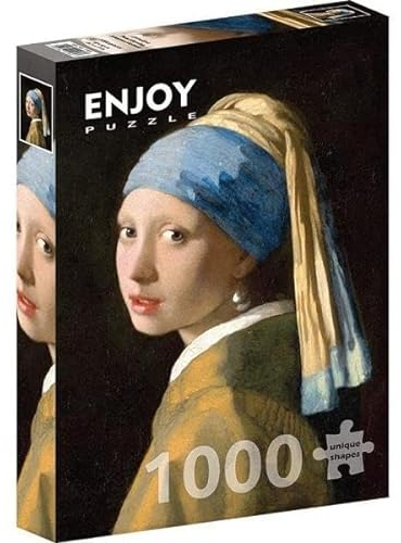 ENJOY-1164 – Johannes Vermeer: Flickan med pärlörhänge, pussel, 1000 bitar