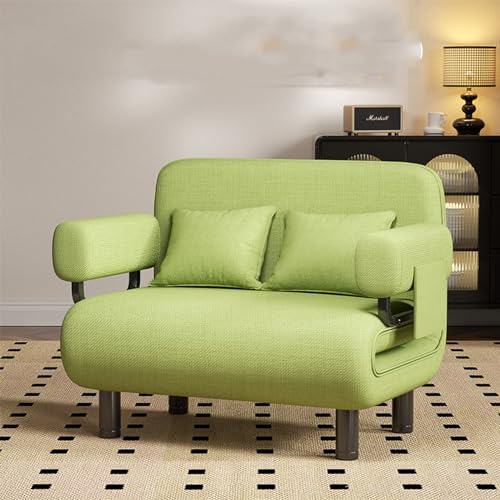 Cabrio Stuhl Bett Futon Schlafsofa mit verstellbarer Rückenlehne - 3-in-1 Stuhl für Wohnung/Schlafzimmer/Büro, Wohnzimmerstuhl mit vielseitigem Design