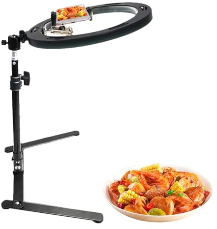 Phone Holder for Recording Overhead Phone Stand Adjustable Overhead Mount