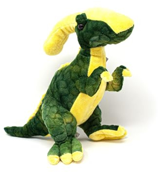 Cornelißen - 1043042 - Dinosaurier, Parasaurolophus, Plüsch, 26cm, Stofftier, Waschbar bis 30 Grad