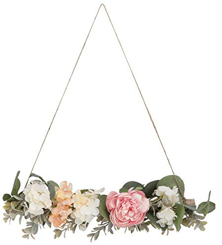 PRETYZOOM Künstliche Blumendekoration Simulation Blumenschmuck Baumelnde Blumendekoration Hängendes Blumendekor Accessoire Für Wand Tür Dekoration