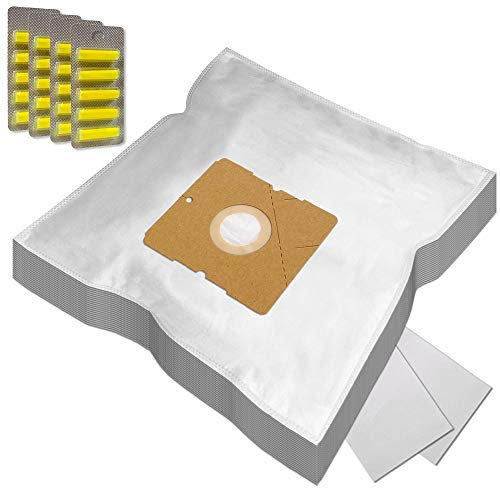 SET 20 Vacuum Cleaner Dust Bags + 20 Air Fresheners + 2 Filter For Proaction 4060424, 62986, CJ 021 EC-140, CJ 032 EC-140, CJ 053, CJ053, CJ 718, CJ718, SL 204, VC 312 Argos (4081159), VC 358 S-4
