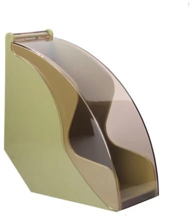 Kaffeefilterhalter Aufbewahrung handgebrühter Kaffeefilterhalter aus Holz Kaffeepapierhalter Kaffeezubehör (Farbe: Grün)