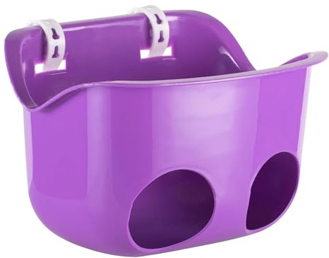 Girls Bike Baskets, Kids Basket Doll Seat Front Basket For Doll, Kids Bike Basket Doll Bikes Seat With Straps Bicycles Kids Accessories For Tricycle Stroller 21x15x14cm