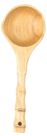 PRETYZOOM Holz Wasserschöpflöffel 25cm für Sauna Küche und Haushalt Mehrzweck Schöpfkelle aus Massivem Holz