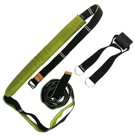 BESPORTBLE Yoga Hängematte Stretchband Geriffeltes Bein Stretchband Doppellagig 4cm Breit Yoga Stretching Beingurt Aus Verdicktem Material Für Fitness Tanz Und Rehabilitation