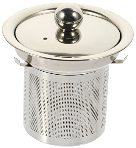 Gatuida Teesieb Deckel Langlebiger Teefilter Für Teekannen Und Tassen Netzfilter Teesieb Zubehör Für Teeliebhaber