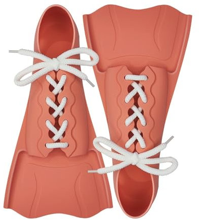 ENEN Pinne Corte Nuoto Piscina Regolabili Taglia 24-47, Pinne Snorkeling in Silicone Morbide per Allenamento Unisex per Bambini e Adulti Uomini Donne per Nuoto Snorkeling (XXS(24-27),LJP Rosa)