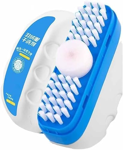 Down Jacket Dry Cleaning Agent with Brush,Active Laundry Stain Remover,Dry Cleaning of Down Garments Quick Cleaning Agent,Laundry Stain Remover