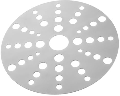 Didiseaon Stainless Steel Induction Plate Adapter Heat Diffuser 18cm Thermal Guide Plate for Cookware Household Kitchen Induction Cooktop Heat Conduction Sheet