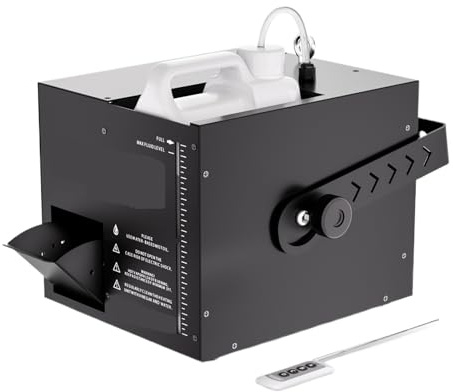 Machine À Fumée 1000W Avec Télécommande, Idéale For DJ, Discothèques Et Concerts éConomie D'éNergie Puissante