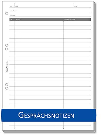 flexiNotes PAPIER A5, 75 Blatt Notizpapier Typ: Basic, Gesprächsnotizen