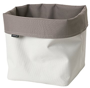 blomus Wendekorb -ARA- | Farbe Sand-Taupe | Größe XL | Aus Kunstfaser; Pflegeleicht im Alltag; Maße 23 x 23 x 31 cm