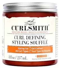 Curlsmith Curl Defining Styling Soufflé - Vegan Medium Hold Styling Gel for Wavy, Curly and Kinky Hair (237ml)