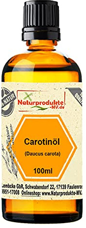 Carotinöl (100 ml) Carotin Öl Karottenöl Karotten Öl Wirkstofföl
