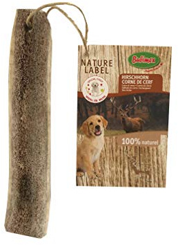 bubimex Hirschgeweih für Hunde, speziell für Welpen, 50 g