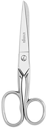 LIVINGO Ciseaux à tissu professionnels – 15,2 cm, acier inox forgé, précision couture. Lame aiguisée, durable pour loisirs créatifs.
